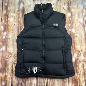 THE NORTH FACE "1970'S FIRST ASCENTS”
BLACK PUFF VEST WOMEN’S SIZE MEDIUM RARE